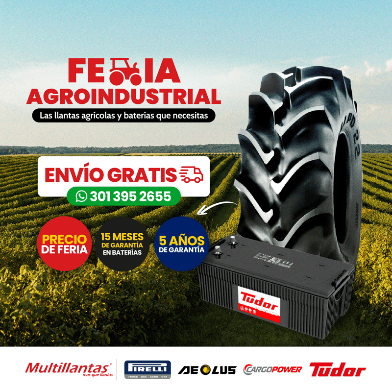 Banner colección feria agroindustrial