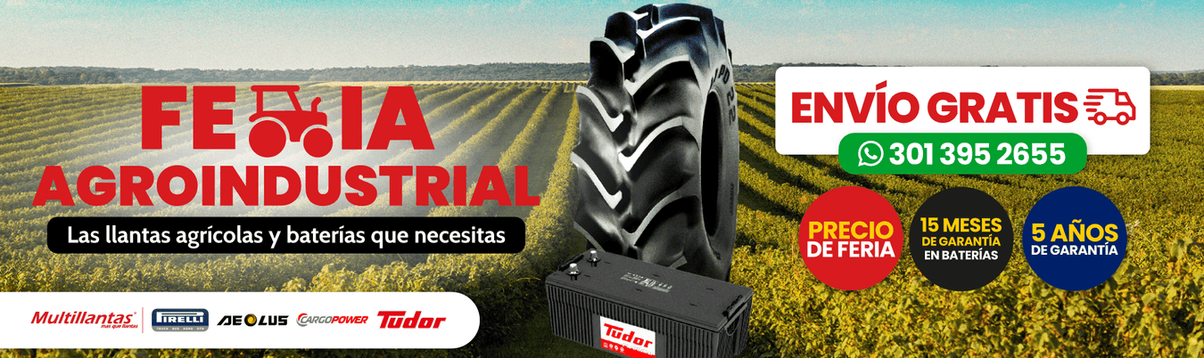 Banner colección feria agroindustrial