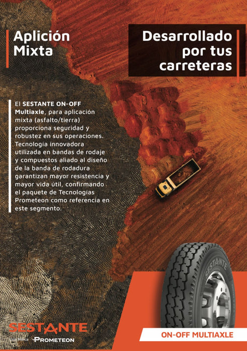 Llanta 295/80R22.5TL 152/148L M+S S.OOM