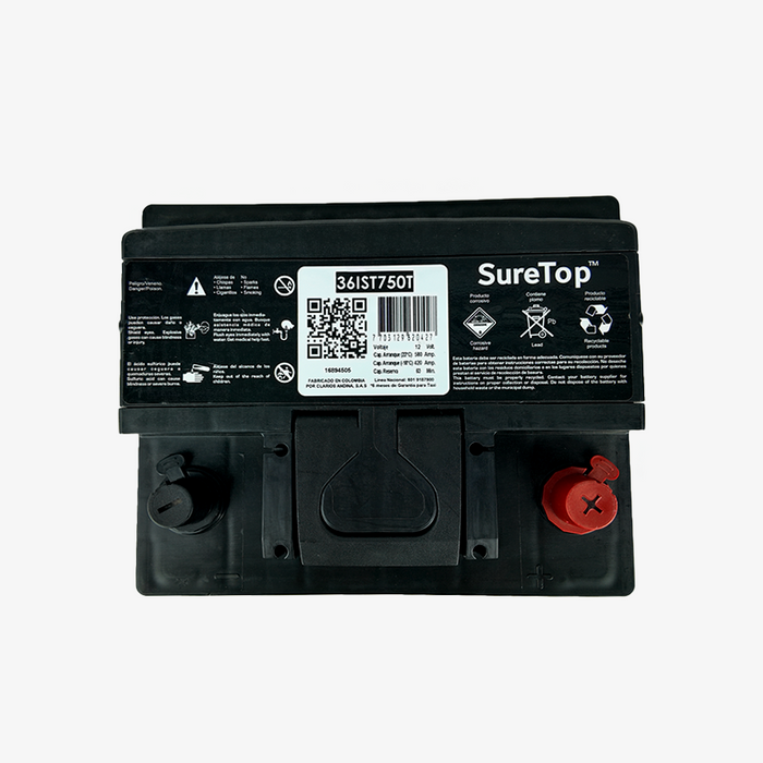 foto de Batería Tudor 36IST750T (+) D