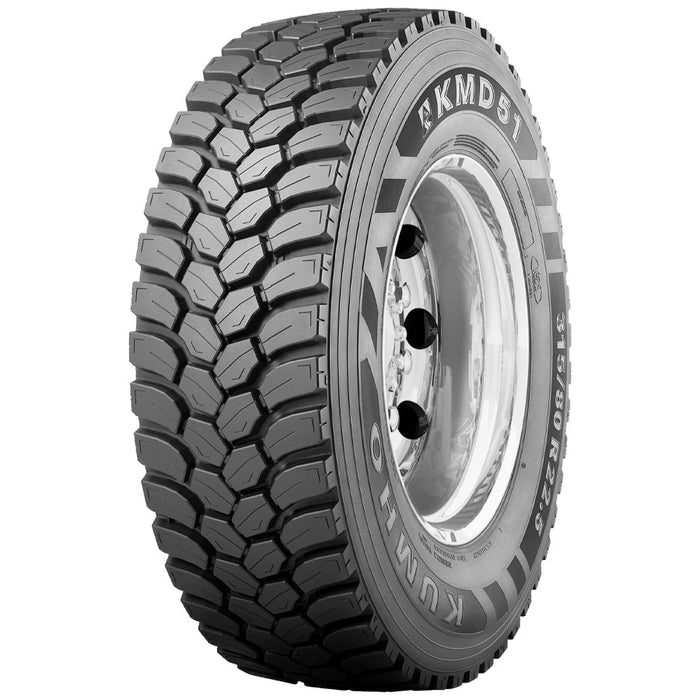 Llanta 315/80R22.5 20Pr 156K Kmd51 Mix Kumho Korea