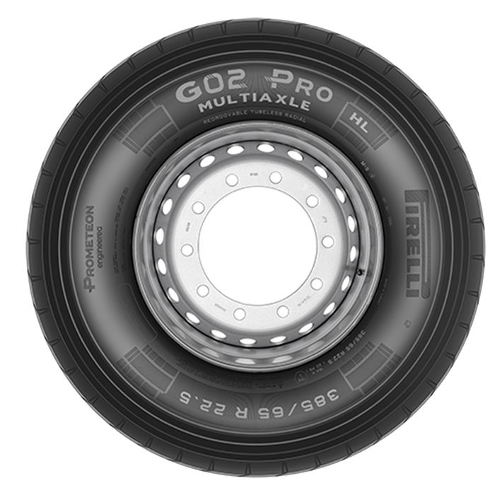 Llanta 12R22.5TL 152/149K M+S G02OPM