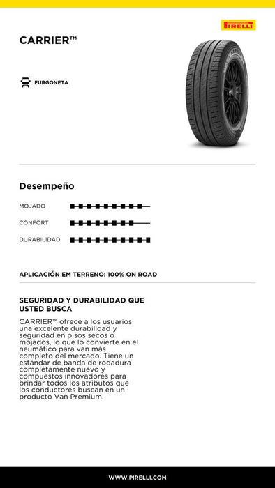 Llanta 225/75R16C 118R CARRIE