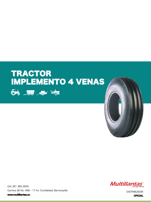 Llanta 11.00-16 F2 DYNA RIB 10PR GOODYEAR TT