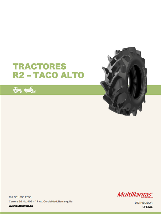 Llanta 18.4-30 R2 SUPER ARROZEIRO II 8PR GOODYEAR TT