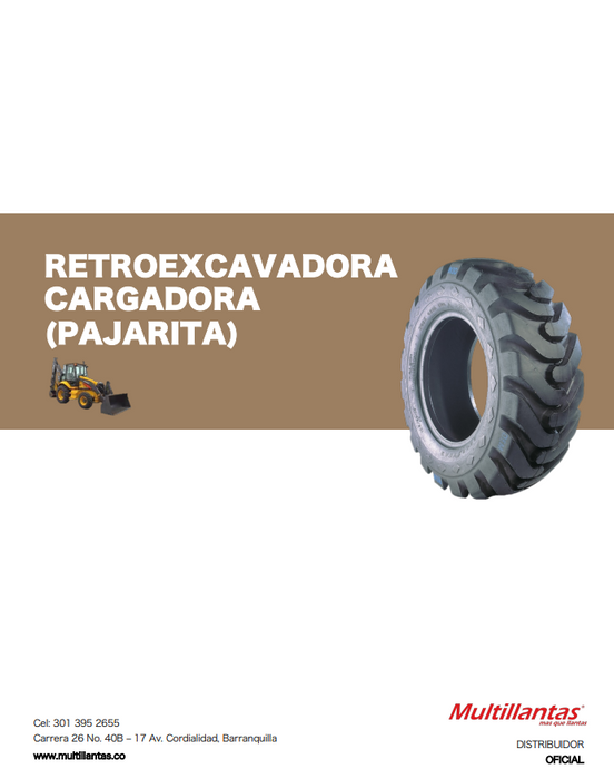 Llanta 12.5/80-18 I3 SURE GRIP LUG 14PR GOODYEAR TL